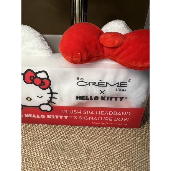 HELLO KITTY White Kitty Ears with RED BOW Headband-NWT - Picture 4 of 6